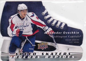 2008-09 Upper Deck Mcdonald's Speed Skaters Alexander Ovechkin #SS9     (ID1027)
