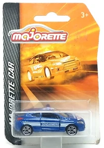 Majorette Renault Megane Coupe Blue Gendarmerie - Dent Logo 1:64 3" Long Package - Picture 1 of 4