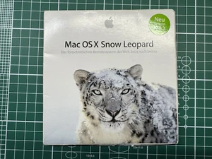 ORIGINAL APPLE MAC OS X Snow Leopard Install DVD - Photo 1/3