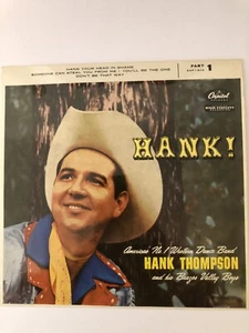 Hank Thompson HANK! EP Capitol EAP 1 826 Ex 1957 - Picture 1 of 6