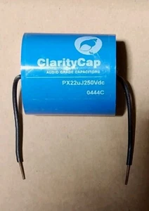 1 x NEW Logic Systems Clarity Cap Audio Grade Capacitor PX22uJ250Vdc 22uF - Picture 1 of 2
