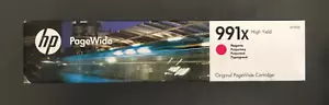 Genuine HP 991X MAGENTA Ink - PAGEWIDE PRO 750 755 772 774 (INC VAT) BOXED - Picture 1 of 1