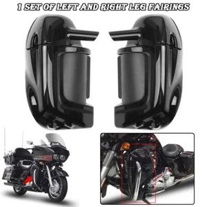 Painted Lower Vented Leg Fairings Glove Box For Harley Touring FLTR Street Glide - Picture 1 of 12