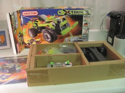 Erector Set Xtreme #9820 - 110+ Piece - 2 Models - OPEN BOX - Image 1 of 4