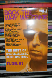 NOEL GALLAGHER BACK THE WAY WE CAME RZADKI PLAKAT PROMOCYJNY 20" x 30" OK OASIS RSD