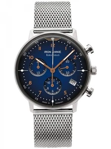 Iron Annie Damenuhr Chronograph mit Milanaiseband Serie Bauhaus Lady Datum 5089M - Bild 1 von 1