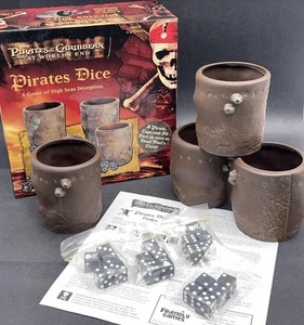 JUEGO DE DADOS PIRATAS DEL CARIBE - Dead Mans Chest 2007 - 100% COMPLETO - Imagen 1 de 5