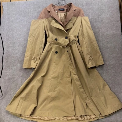 Cinturón Akira Illume Fuera del Hombro Doble Pecho Trinchera Talla S Faltan Correas para Puños Foto 1 de 4