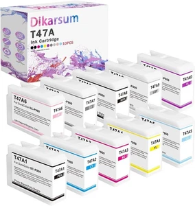 Cartouche d'encre T47 T47A T47AD T47A1 T47A2 T47A3 T47A4 T47A5 T47A6 SureColor 700 - Photo 1/7