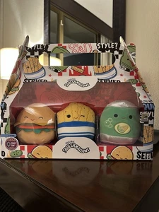 SDCC 2025 Jazzwares Squishmallows American Little Juegos de comida de peluche Comic Con - Imagen 1 de 2