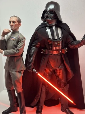 1/6 Scale Darth Vader CCFL lightsaber  Star Wars Figure Like Sideshow Hot Toys - Bild 1 von 4