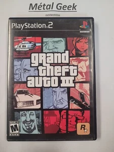 Grand Theft Auto 3 Ps2 CIB Tested EN Free Shipping in Canada !! - Bild 1 von 4