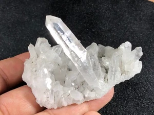 390 Carats Very Unique Quality Bunches Quartz Crystals Specimen Damage Free @Pak - Picture 1 of 7