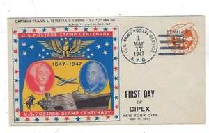 LF- 1941, APO #1, WWII Germany, Airmail Multicolor  CIPEX First Day Cachet - Picture 1 of 2