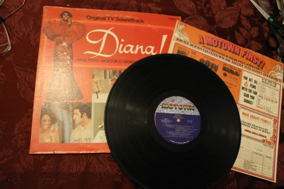 Diana! ~ Original TV Soundtrack ~ 1971 Motown LP ~ HS-1838 Foto 1 de 1