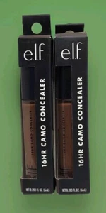 E.L.F. Elf 16HR Camo Full Coverage Matte Concealer 85858 Rich Ebony .2oz Ea 2pcs - Picture 1 of 2