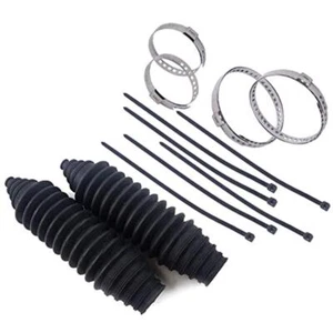 Universal Silicone Rack and Pinion Steering Boot Pinion Boot Gaiter Kit Black - Picture 1 of 6