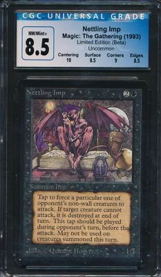 Beta Nettling Imp CGC 8.5 Graded Magic MTG (0293) -magicgraders- - Image 1 of 3