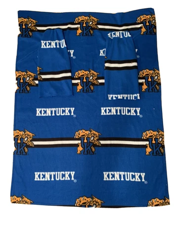 University of Kentucky Wildcats Snuggie Blanket w/ Sleeves NCAA one size CLEAN! Cover