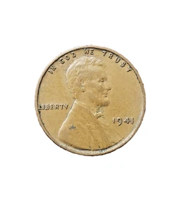 1941 P Lincoln Weizencent - Bild 1 von 3