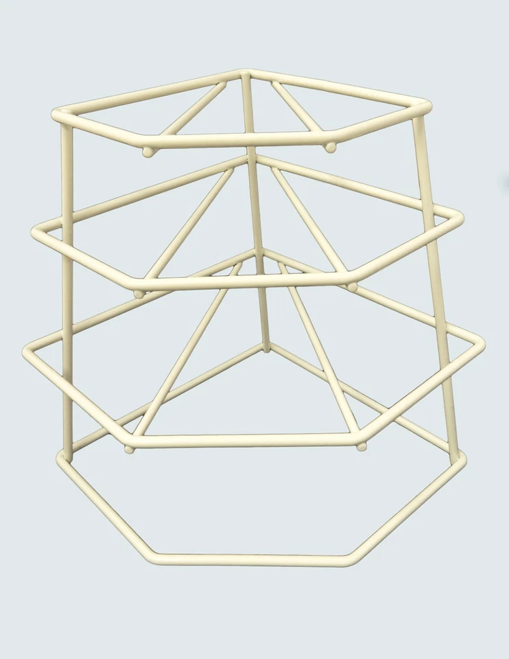 Delfinware 2007CRM Cream 4 Tier Plate Stacker - Image 1 of 1