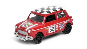 MotorMax Mini Cooper Morris GT Racing Red #52 1:43 Scale 4 Inch Diecast Model - Picture 1 of 3