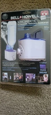 BELL + HOWELL SONIC BREATHE Ultrasonic Personal Humidifier - Image 1 of 2