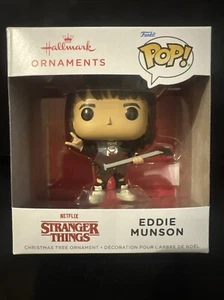 NEW IN BOX! Eddie Munson Stranger Things Hallmark Funko Pop Ornament 2024 - Picture 1 of 11