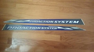 Yamaha SRX  SXr  Trailing Arm Decals OEM 2001  NOS Left & Right - Picture 1 of 2