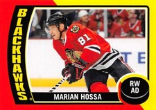 2014-15 O-Pee-Chee Stickers #ST15 Marian Hossa