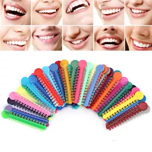 Elastici ortodontici colorati legatura dentale elastici USA - Foto 1 di 17