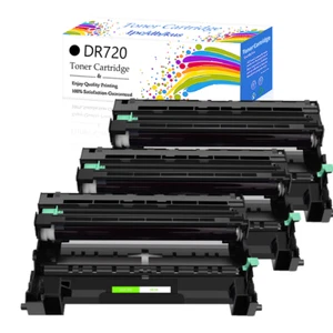 3er Pack DR720 Trommeleinheit kompatibel für Brother TN750 gebraucht in HL-5440DN HL-6180DW - Bild 1 von 10