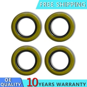 Set of 4 Trailer Axle Grease Seal 5200/7000 lbs. Axle 2.125" x 3.371" - Picture 1 of 9