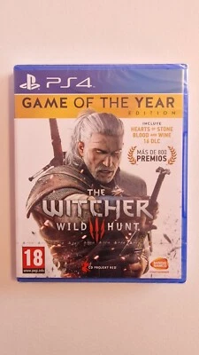 🔴 THE WITCHER 3 GOTY EDITION SONY PLAYSTATION 4 PS4 PAL ESPAÑA NUEVO PRECINTADO - Imagen 1 de 4