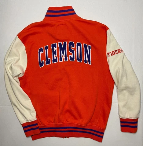 Clemson Tigers Jacket/Coat Stadium Athletic Mens Medium Full Zip Cover