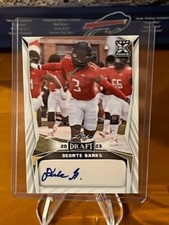 2023 Leaf Draft - Autographs Green #BA-DB1 Deonte Banks (AU, RC)
