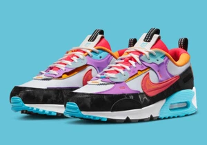 Women's Nike Air Max 90 Futura Lunar New Year Multicolor FD0821-100 - Picture 1 of 8