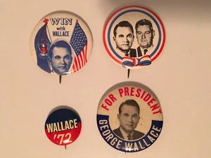 4 DIFFERENT WALLACE PINS - Picture 1 of 2