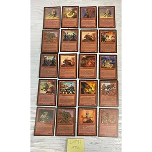 MTG Magic The Gathering 20 Card Lot Shaleskin Plower, Flamewave Invoker - Picture 1 of 6
