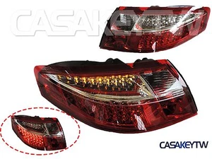 New 1999-2004 Porsche 911 996 LED Tail Lights RED Clear One Pair Fast Ship - Picture 1 of 12