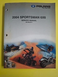 2004 Polaris ATV OEM Sportsman 6x6 Service Manual P/N 9918777 - Picture 1 of 4
