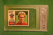 PGS 7.5 Football Panini Bundesliga 81 Karl-Heinz Rummenigge Munich #345 PSA BGS
