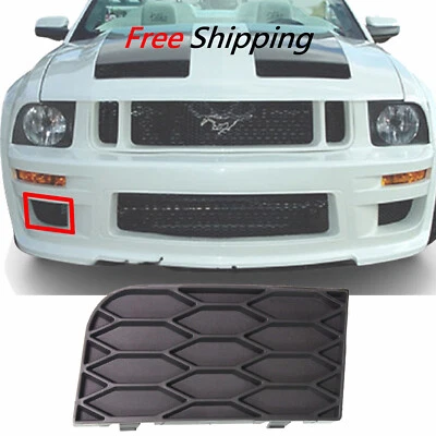 For 2007 2008 2009 Ford Mustang Front Passenger Side Fog Light Cover FO1039112 Foto 1 de 4