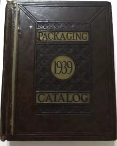 ANTIKE SEHR SELTENE VERPACKUNG 1939 KATALOG BRESKIN & CHARLTON VERLAG 562 SEITEN - Bild 1 von 10