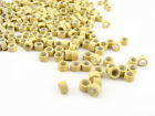 1000 Silikon Micro Ringe Perlen 5 mm Blond I-Tip Feder Haarverlängerungen