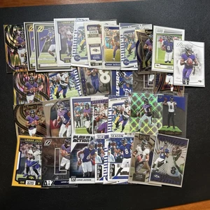 Lamar Jackson 30 Card Lot: Prestige , Prizm, Select, Contenders - Picture 1 of 5
