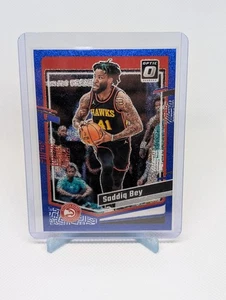 2023-24 Panini Donruss Optic Saddiq Bey #21 Blue Glitter Prizm /15 - Picture 1 of 2