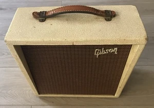 Gibson GA-5 Skylark Amp 1959 Tan. Original Jensen Loud - Picture 1 of 4