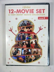 Lifetime 12-Movie Set A Very Merry Movie Collection Volume 6 DVD New Sealed - Picture 1 of 6