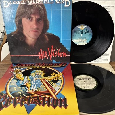 Darrell Mansfield Band Lot of 2 Original Vinyl LPs Revelation The Vision VG+/VG+ - Image 1 of 4